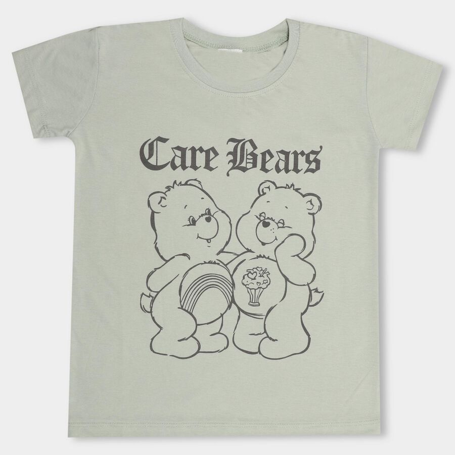 Girls' T-Shirt, Light Green, large image number null