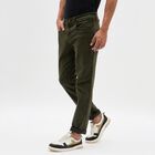 Men's Olive Green Slim Fit Jeans, Olive, small image number null