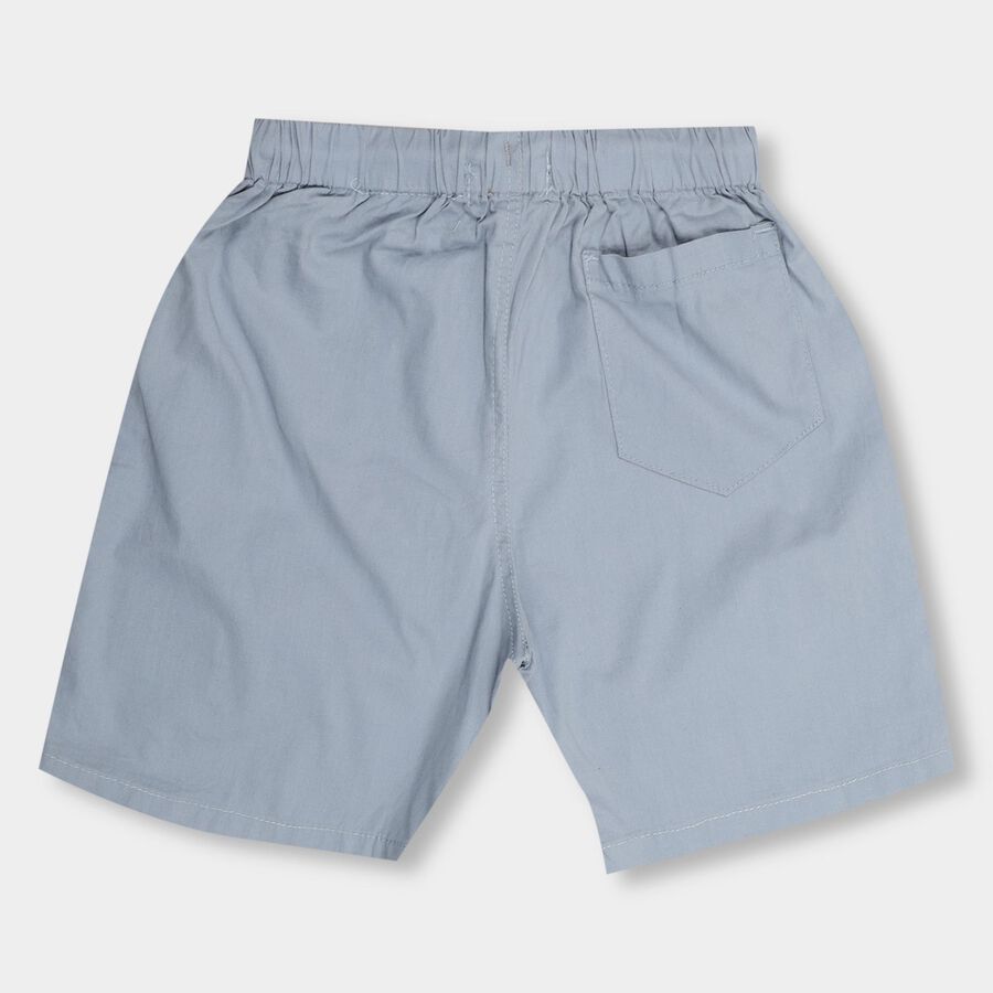 Boys' 100% Cotton Bermudas , Mid Blue, large image number null