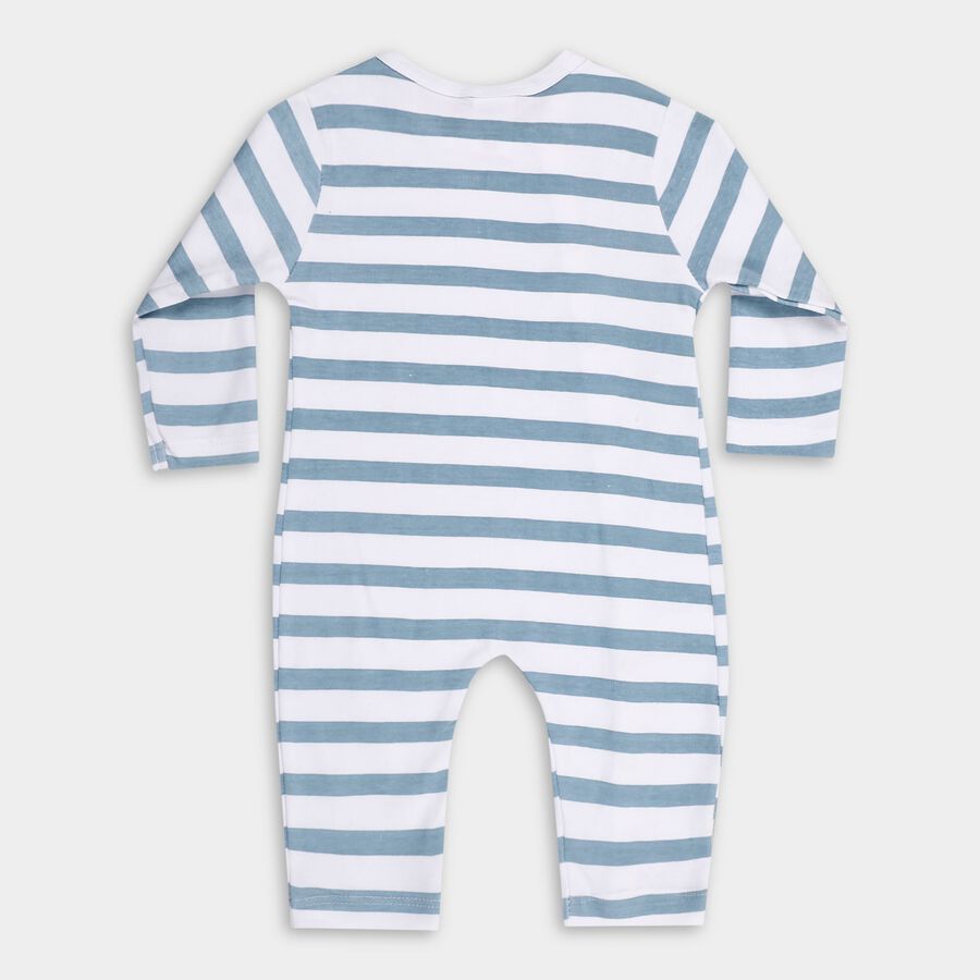 Infants' 100% Cotton Bodysuit, White, large image number null
