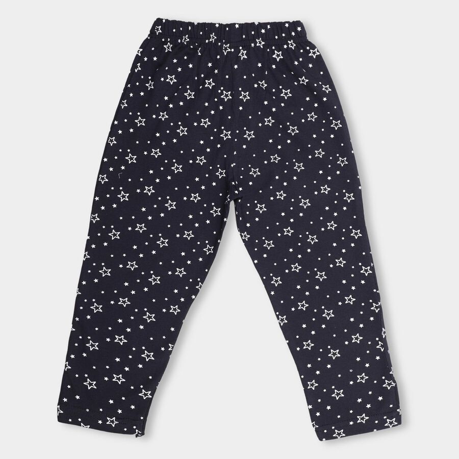 Girls' Pyjama, Navy Blue, large image number null