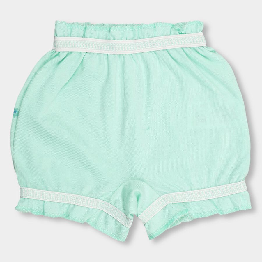 Infants' 100% Cotton Bloomer, Light Green, large
