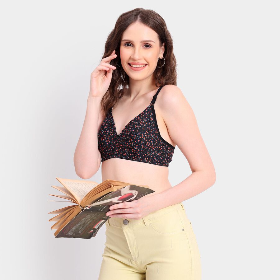 Ladies' Bra, नेवी ब्लू, large image number null