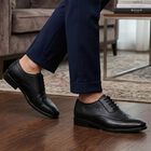 Men's Formal Shoes, काला, small