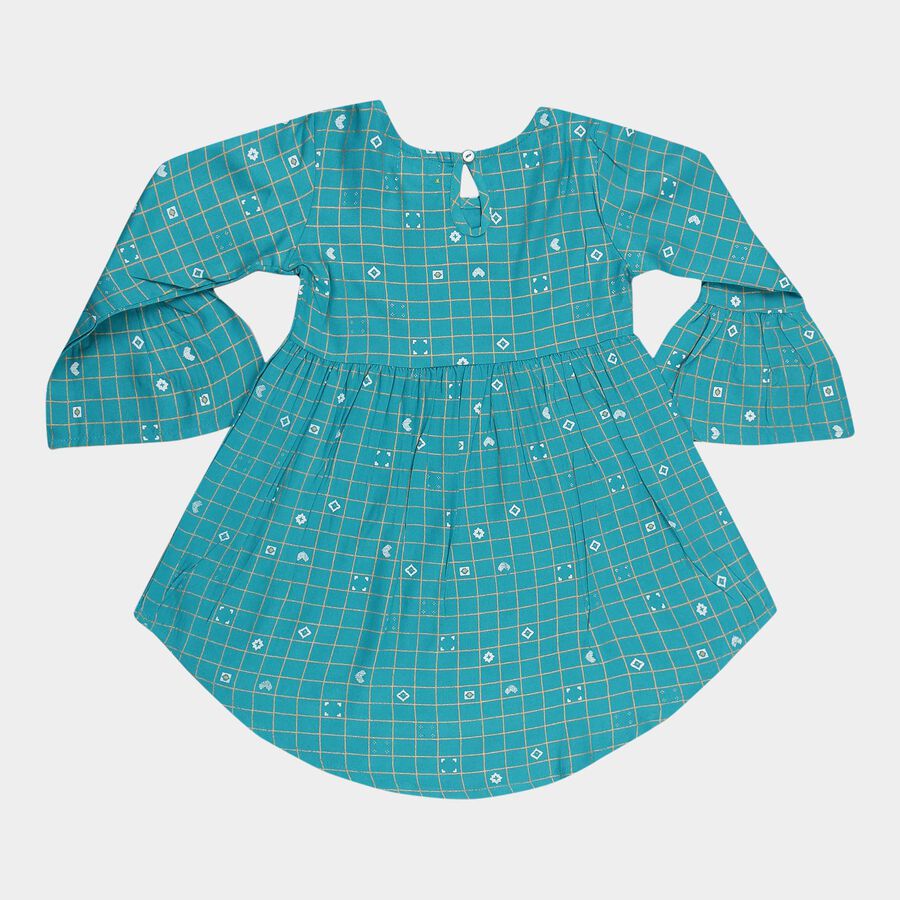 Boys Printed Top, Teal Blue, large image number null