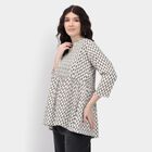 Ladies' Kurti , ऑफ व्हाइट, small image number null