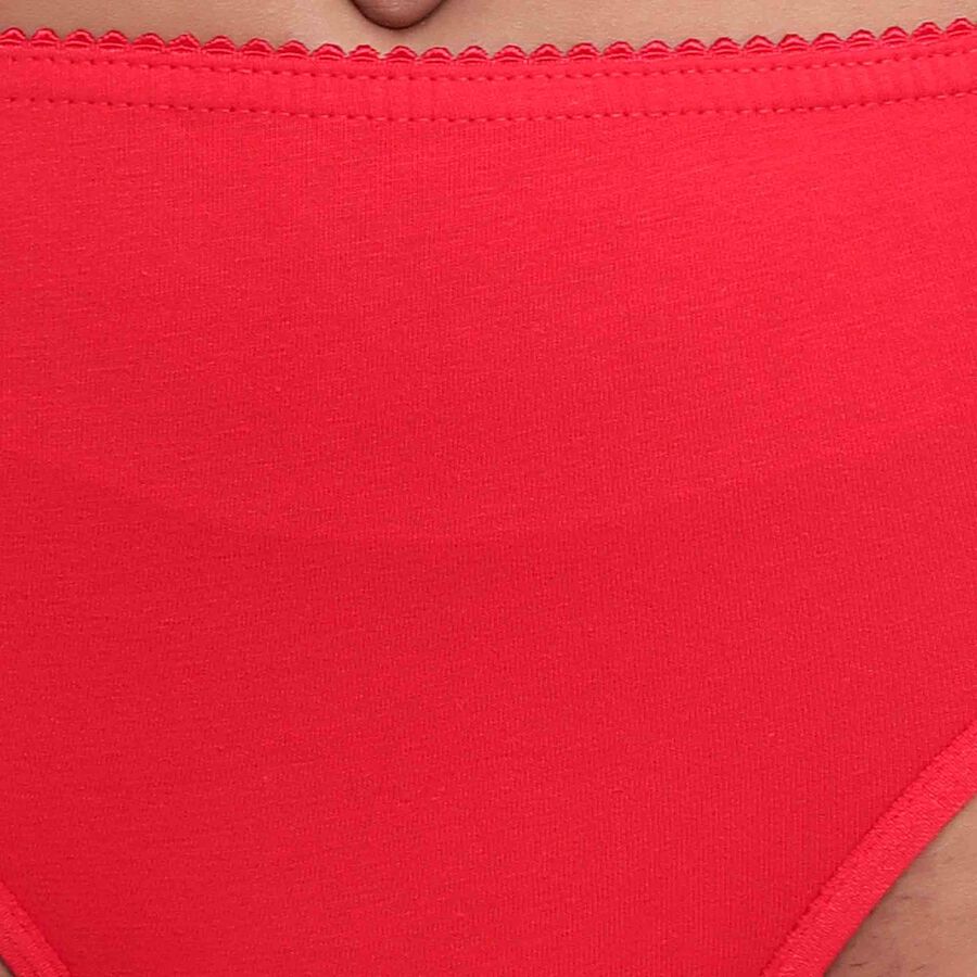 Solid Panty, Red, large image number null