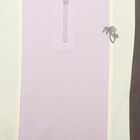 Boys Lilac Cotton Polo Neck Polo Boys T-Shirt, Lilac, small