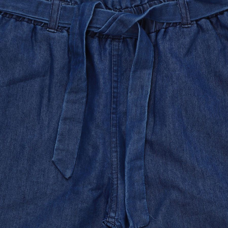Girls' Jeans, गहरा नीला, large image number null