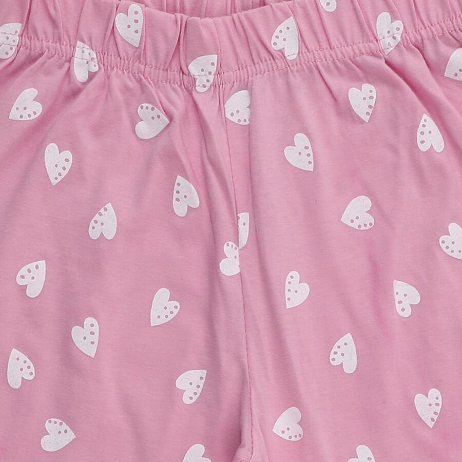 Girls' Pyjama, गुलाबी, large image number null