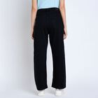 Ladies' 100% Cotton Jeans , काला, small image number null