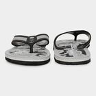 Men's Muted Charcoal Grey Slip-On Casual Slippers, Grey, small