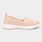 Women's Soft Peach Slip-On Casual Shoes, Peach, small