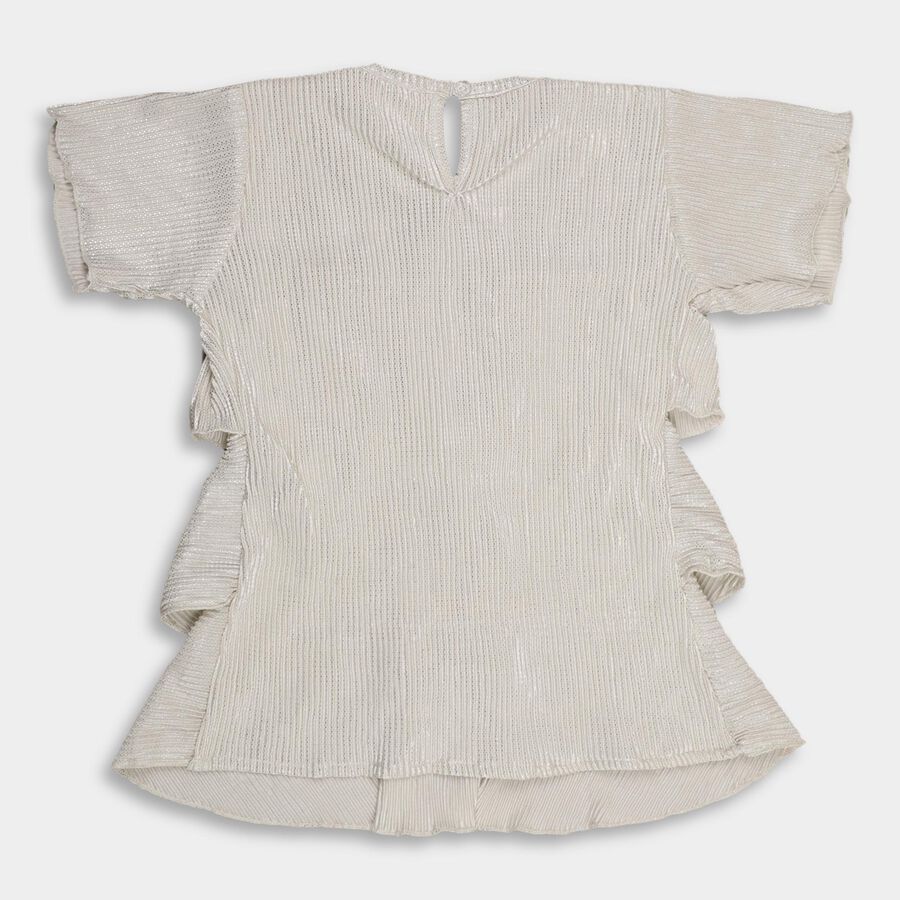 Girls' T-Shirt , ऑफ व्हाइट, large image number null