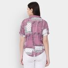 Ladies' Shirt , Purple, small