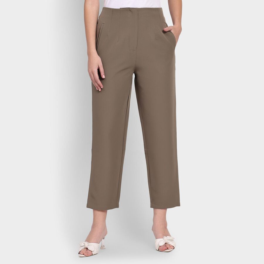 Ladies' Trousers, Olive, large image number null
