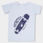 Boys' Half Sleeves T-Shirt , Light Blue, small image number null