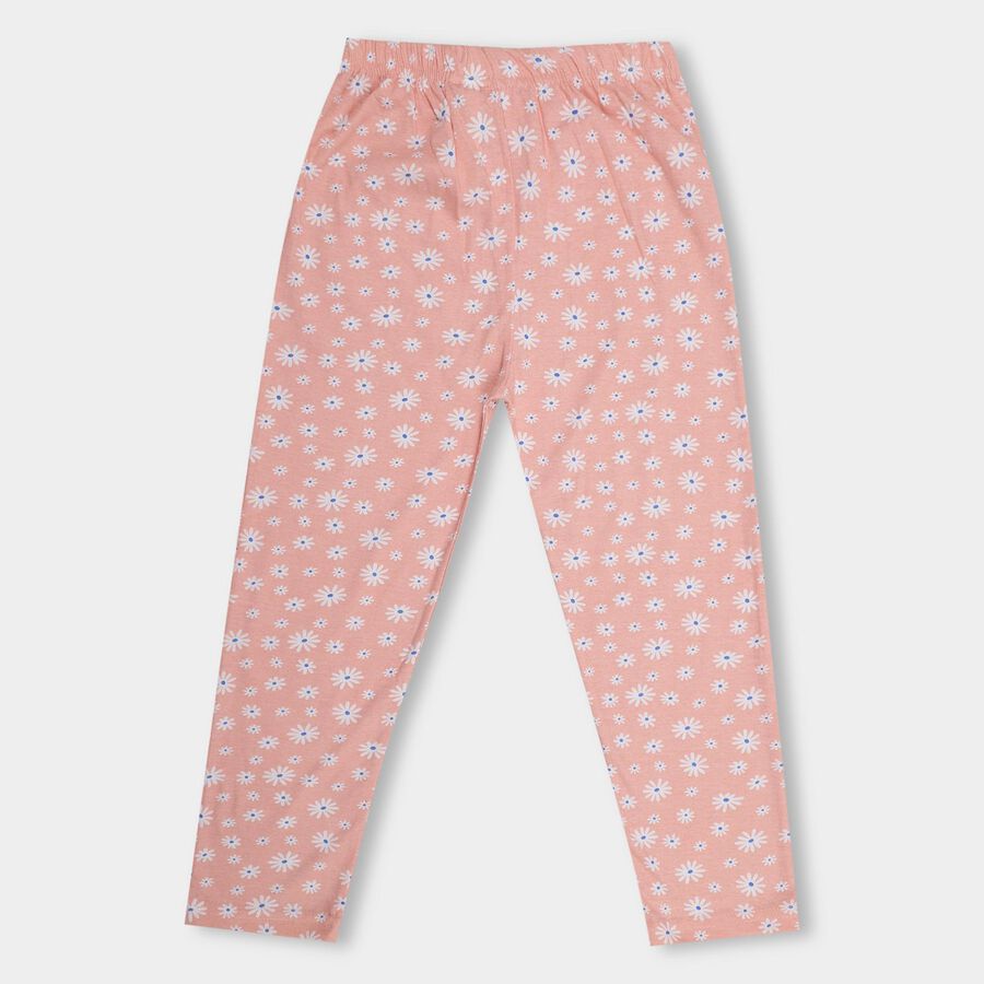 Girls' Pyjama, पीच, large image number null