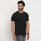 Round Neck T-Shirt, Black, small image number null