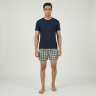 Men's White Regular Fit Solid Boxers, सफ़ेद, small