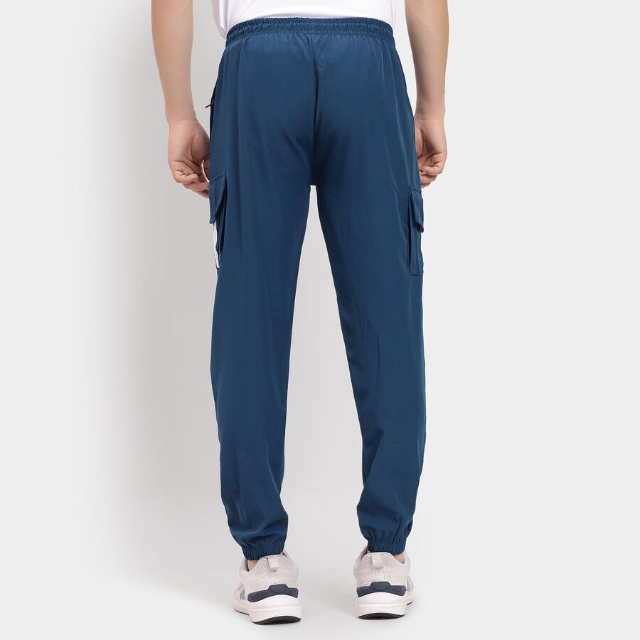 Men's Track Pants , Mid Blue, large
