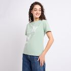 Ladies' Round Neck T-Shirt , हल्का हरा, small