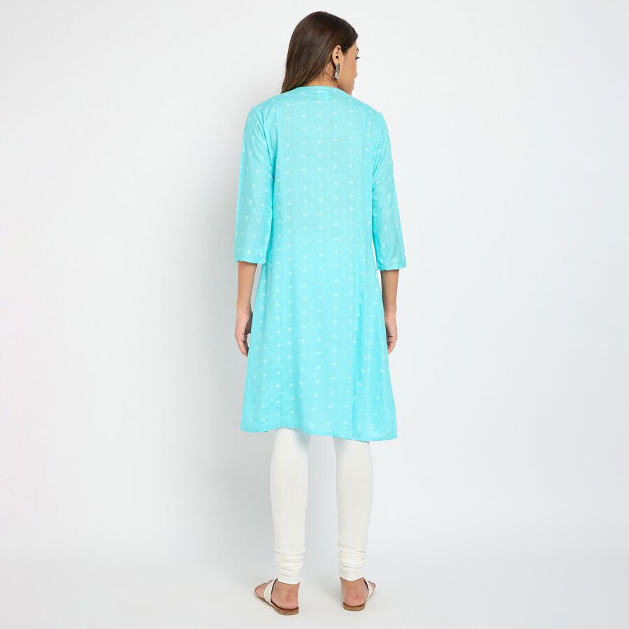 Ladies' Kurta, एक्वा, large image number null