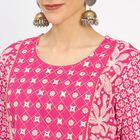 Ladies' Kurta , Fuchsia, small