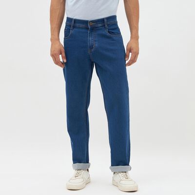 Men's Deep Blue Slim Fit Classic Jeans