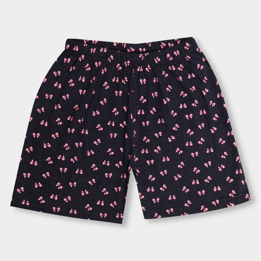 Girls' Shorts, Mid Blue, large image number null