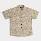 Boys' 100% Cotton Casual Shirt , गहरा पीला, small image number null