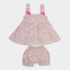 Infants' 100% Cotton Short Set , गुलाबी, small