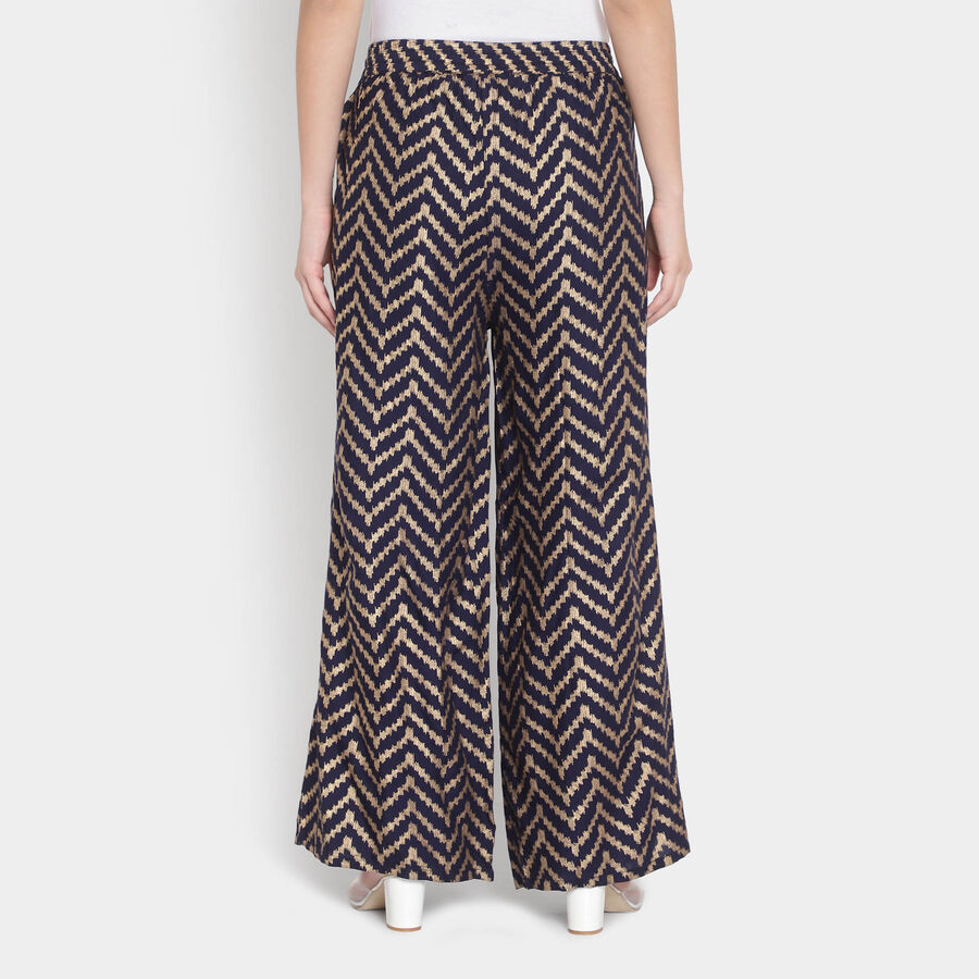 Printed Palazzo, Navy Blue, large image number null