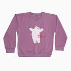 Girls' Sweatshirt, Lilac, small image number null