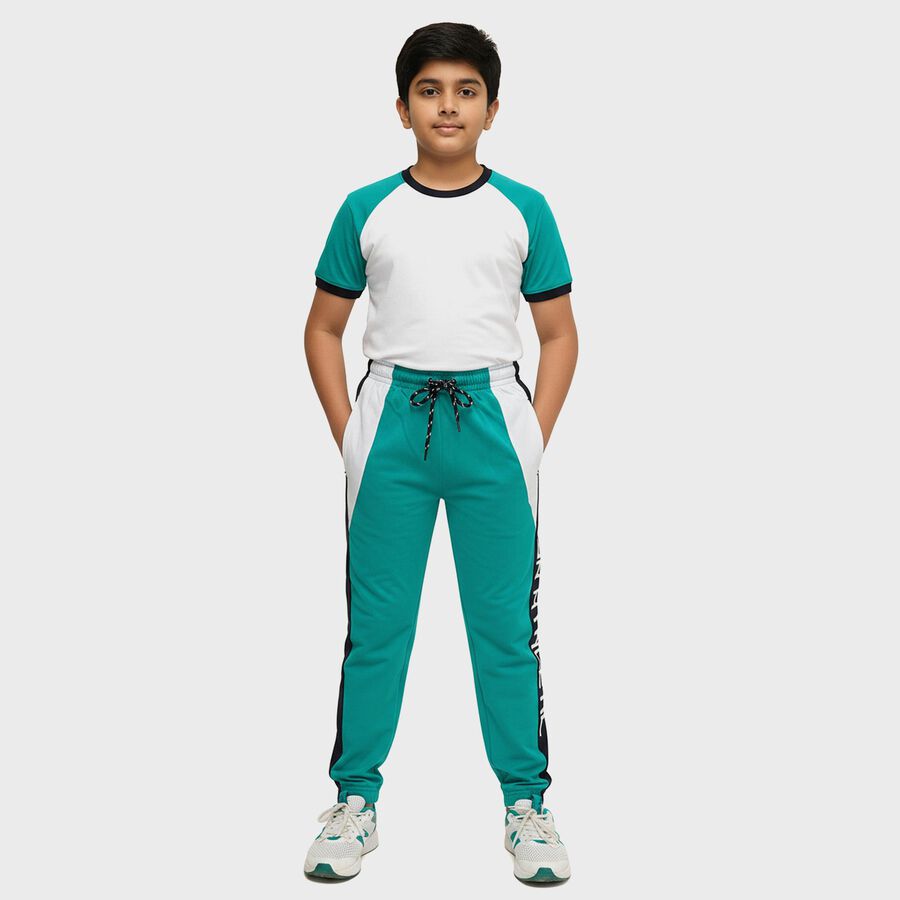 Boys' Pyjama, Dark Green, large