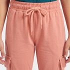 Girls' Pink Jogger Fit Cargo Pocket Pyjama, Pink, small