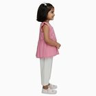Girls' Capri Set, Light Pink, small