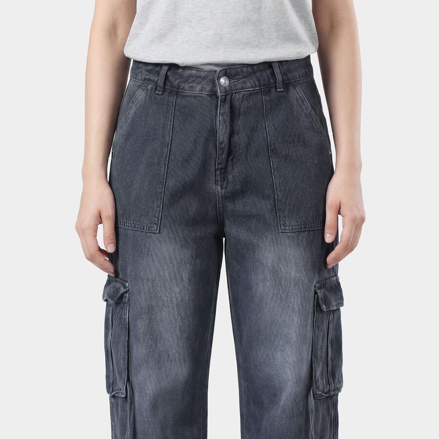 Women's Light Grey Skinny Fit High-Rise Jeans, Light Grey, large