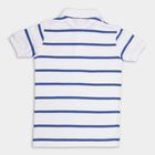Boys' Half Sleeves T-Shirt , White, small image number null