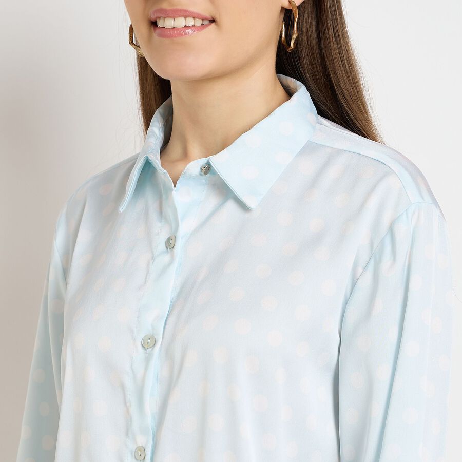 Ladies' Shirt, हल्का नीला, large image number null