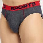 Men's Briefs , नेवी ब्लू, small