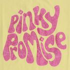 Girls Bright Yellow Cotton Round Neck Casual T-Shirt, पीला, small