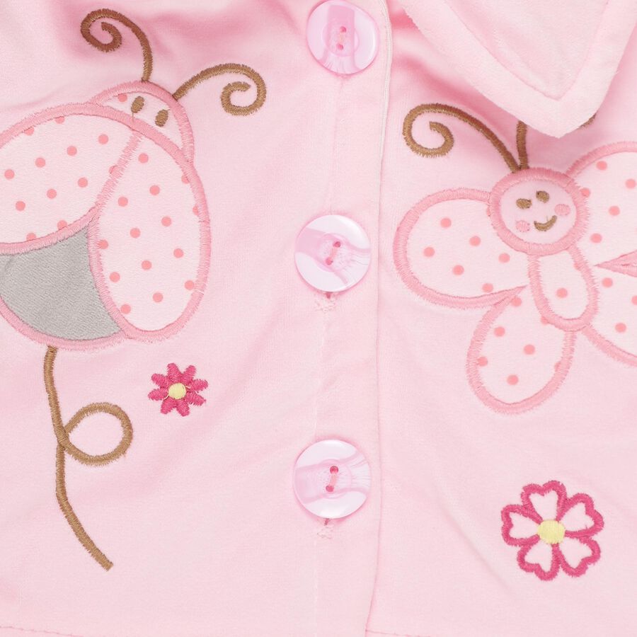 Infants' Baby Pink Embroidered Hipster Set, Pink, large image number null