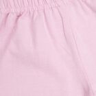Infants' 100% Cotton Round Neck Short Set, White, small