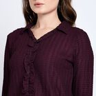 Ladies' Shirt, वाइन, small image number null
