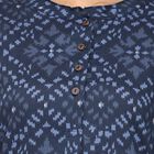 Ladies' Kurti , गहरा नीला, small image number null