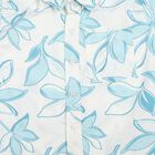 Boys Light Blue Cotton Casual Shirt, हल्का नीला, small