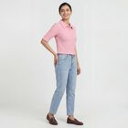 Women's Pink Classic Collar Classic Shirt, Pink, small