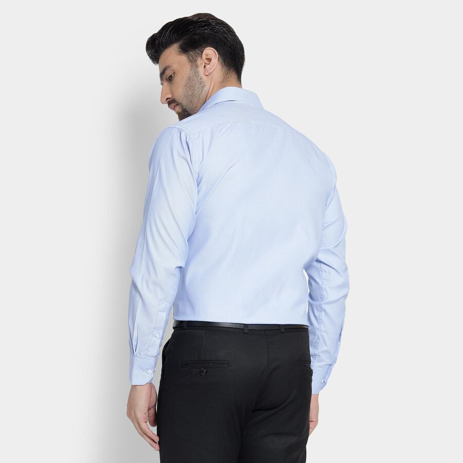 Men's Formal Shirt , Mid Blue, large image number null
