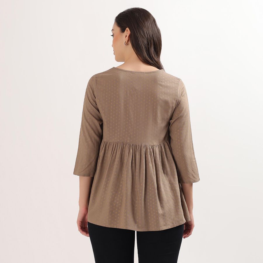 Ladies' Kurti, भूरा, large image number null